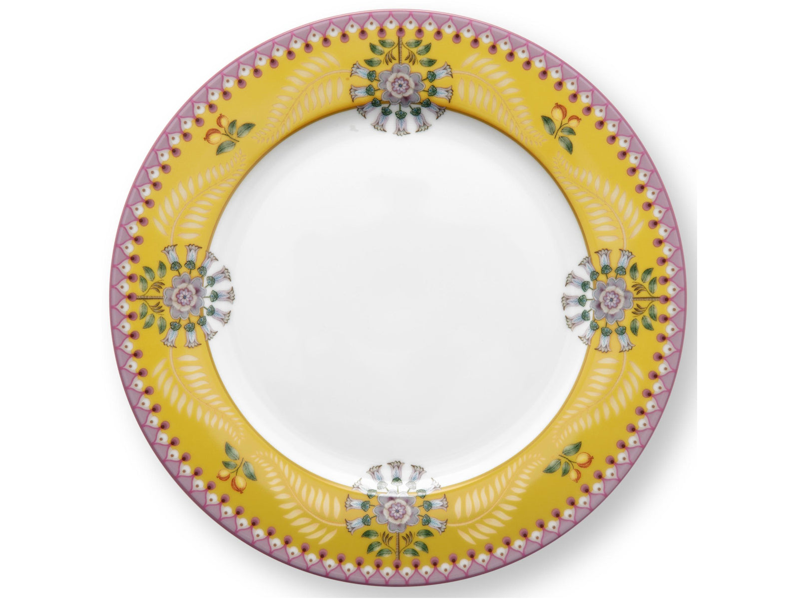 PIP STUDIO Lily&Lotus Yellow Frühstücksteller 23cm Freisteller1