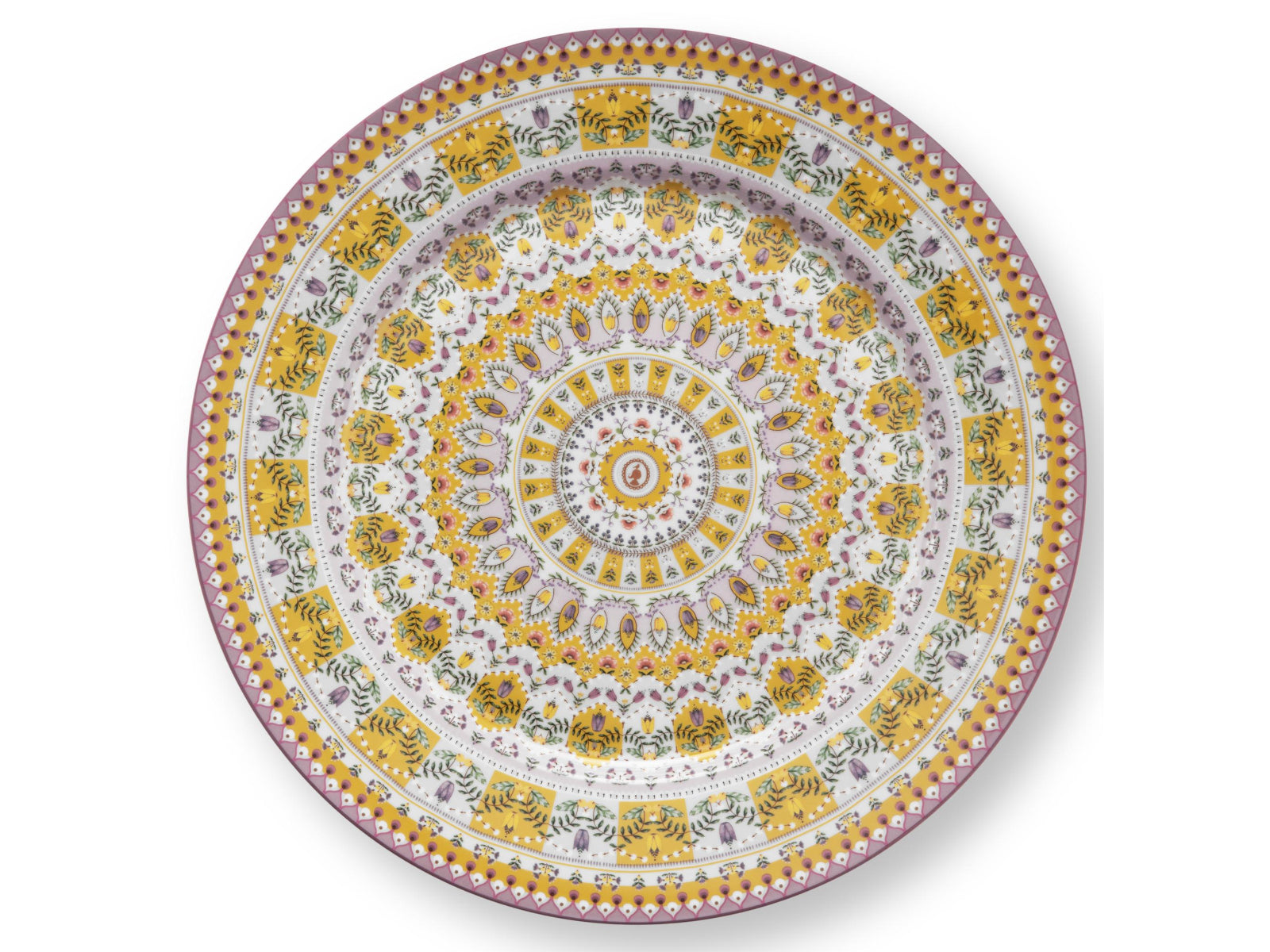 PIP STUDIO Lily&Lotus Moon Delight Yellow Platzteller 32cm Freisteller1