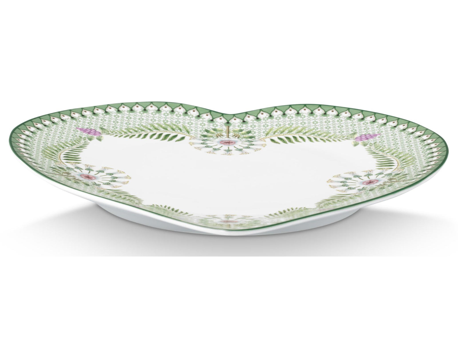 PIP STUDIO Lily&Lotus Light Green Herzformteller 21,5cm Set2 Freisteller6