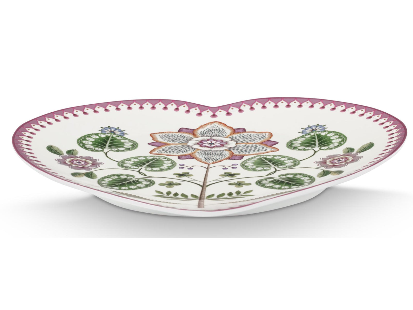 PIP STUDIO Lily&Lotus Lilac Herzformteller 21,5cm Set2 - Produktbild 4