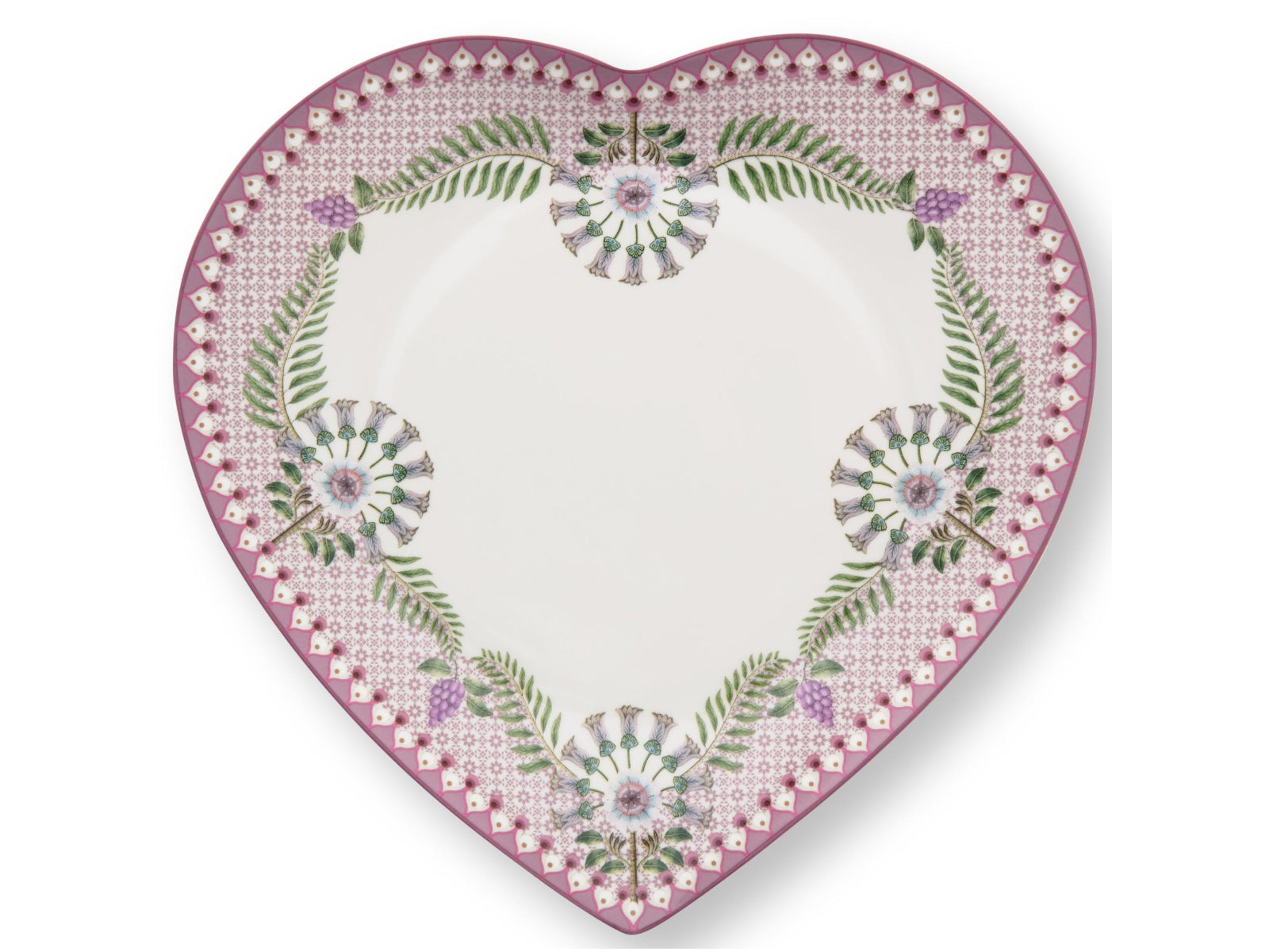 PIP STUDIO Lily&Lotus Lilac Herzformteller 21,5cm Set2 - Produktbild 5