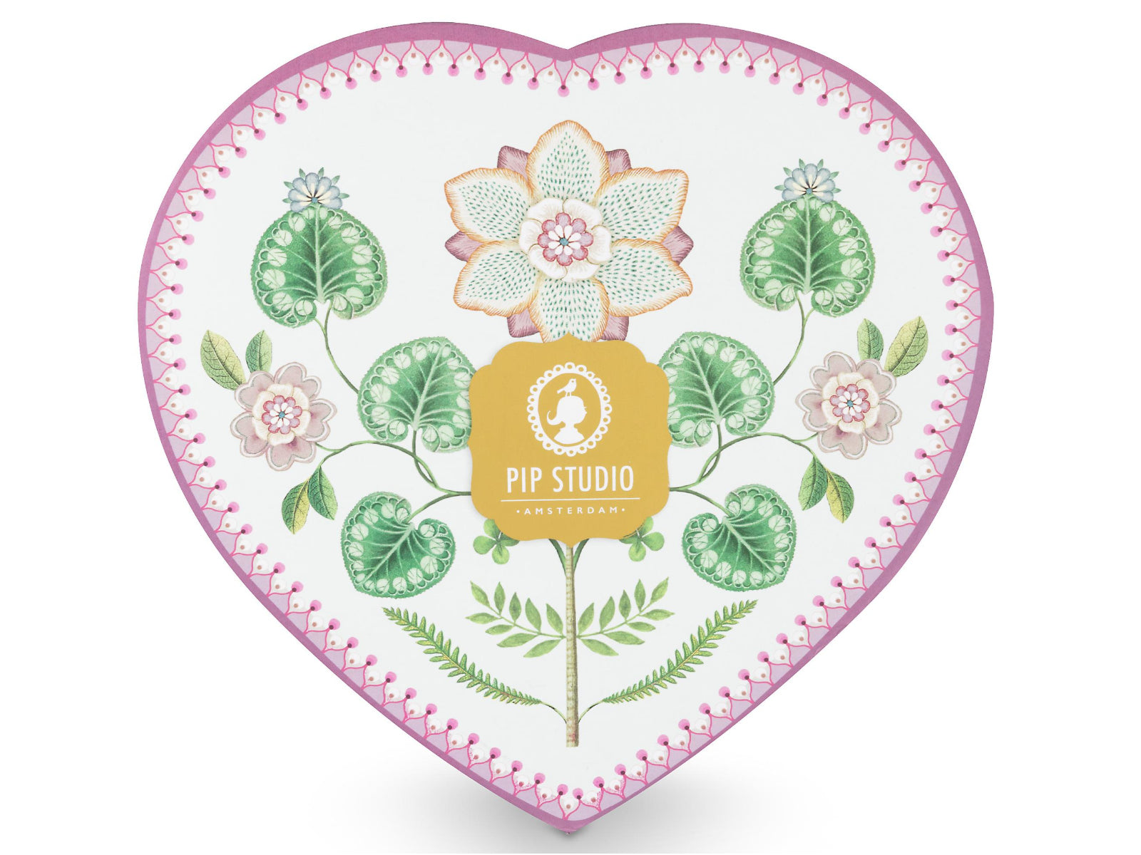 PIP STUDIO Lily&Lotus Lilac Herzformteller 21,5cm Set2 - Produktbild 7