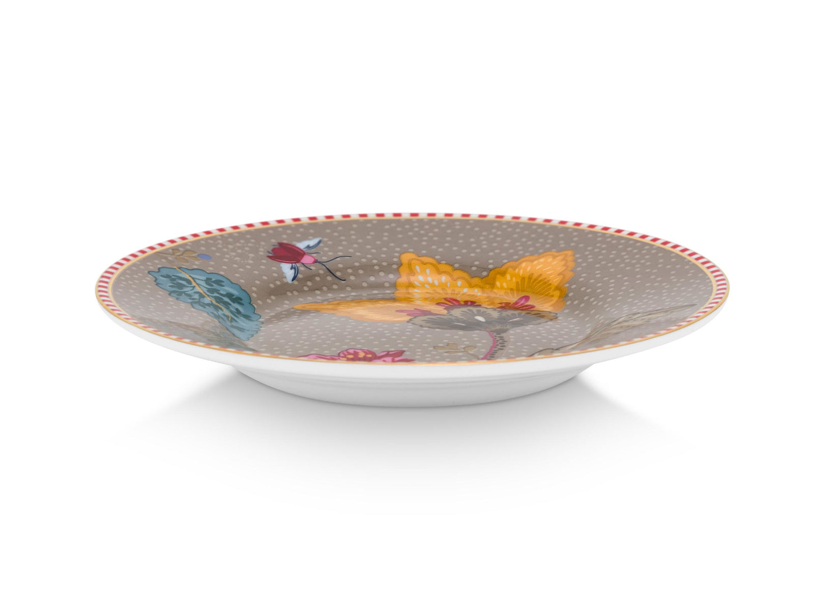 PIP STUDIO Blooming Tales Fantasy Khaki Petit Four Brotteller 12cm Freisteller2