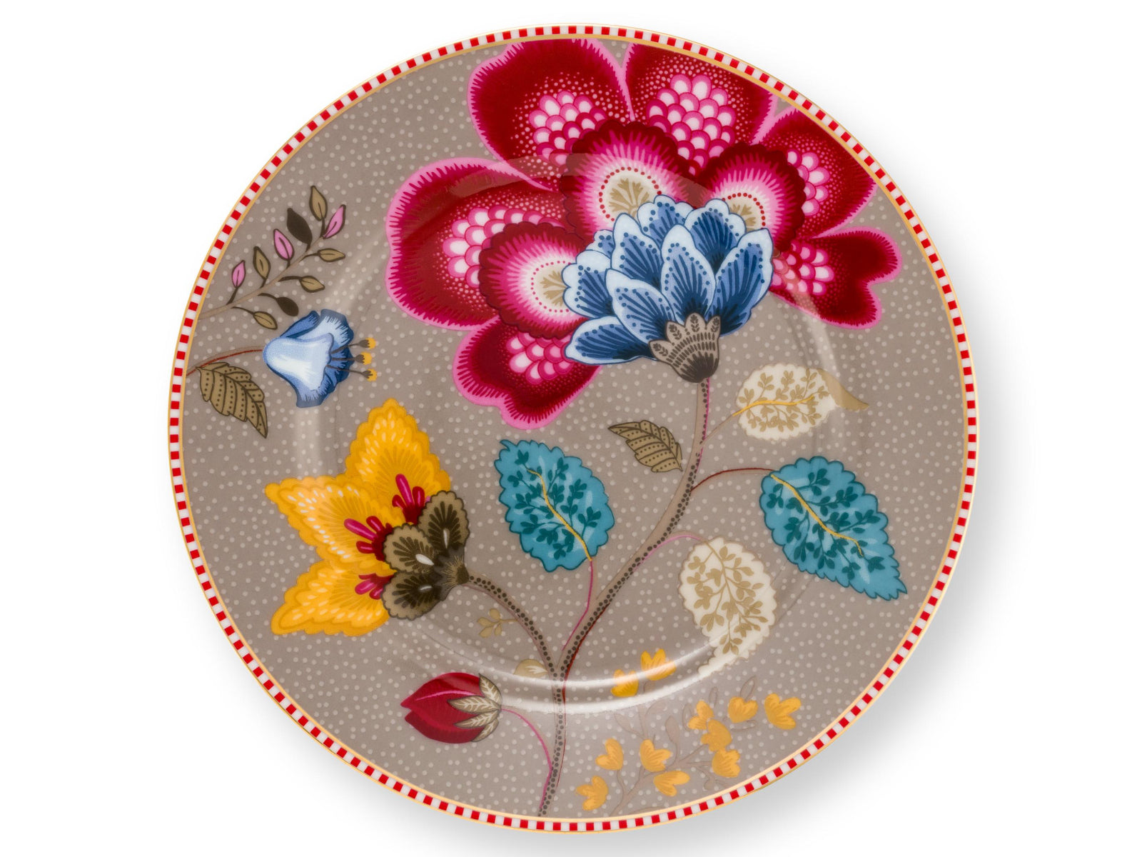 PIP STUDIO Blooming Tales Fantasy Khaki Teller 17cm Freisteller1