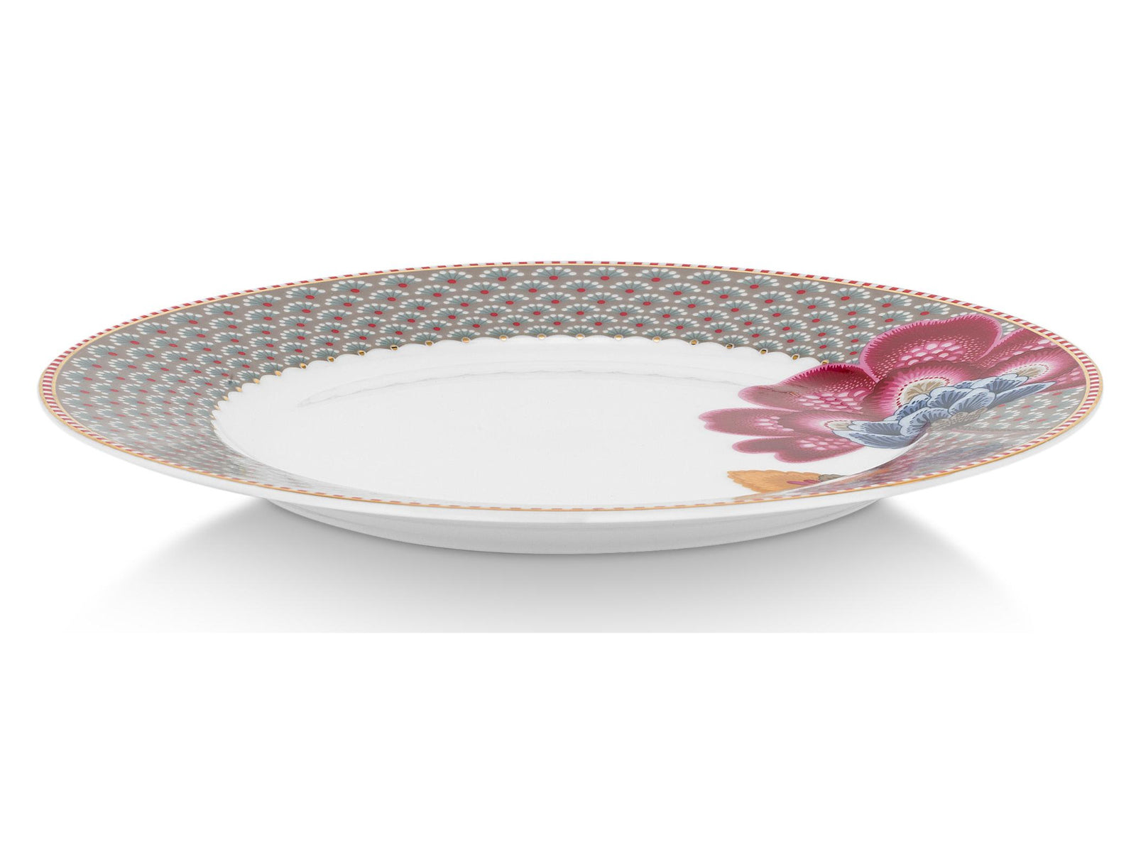 PIP STUDIO Blooming Tales Khaki Frühstücksteller 21cm Freisteller2