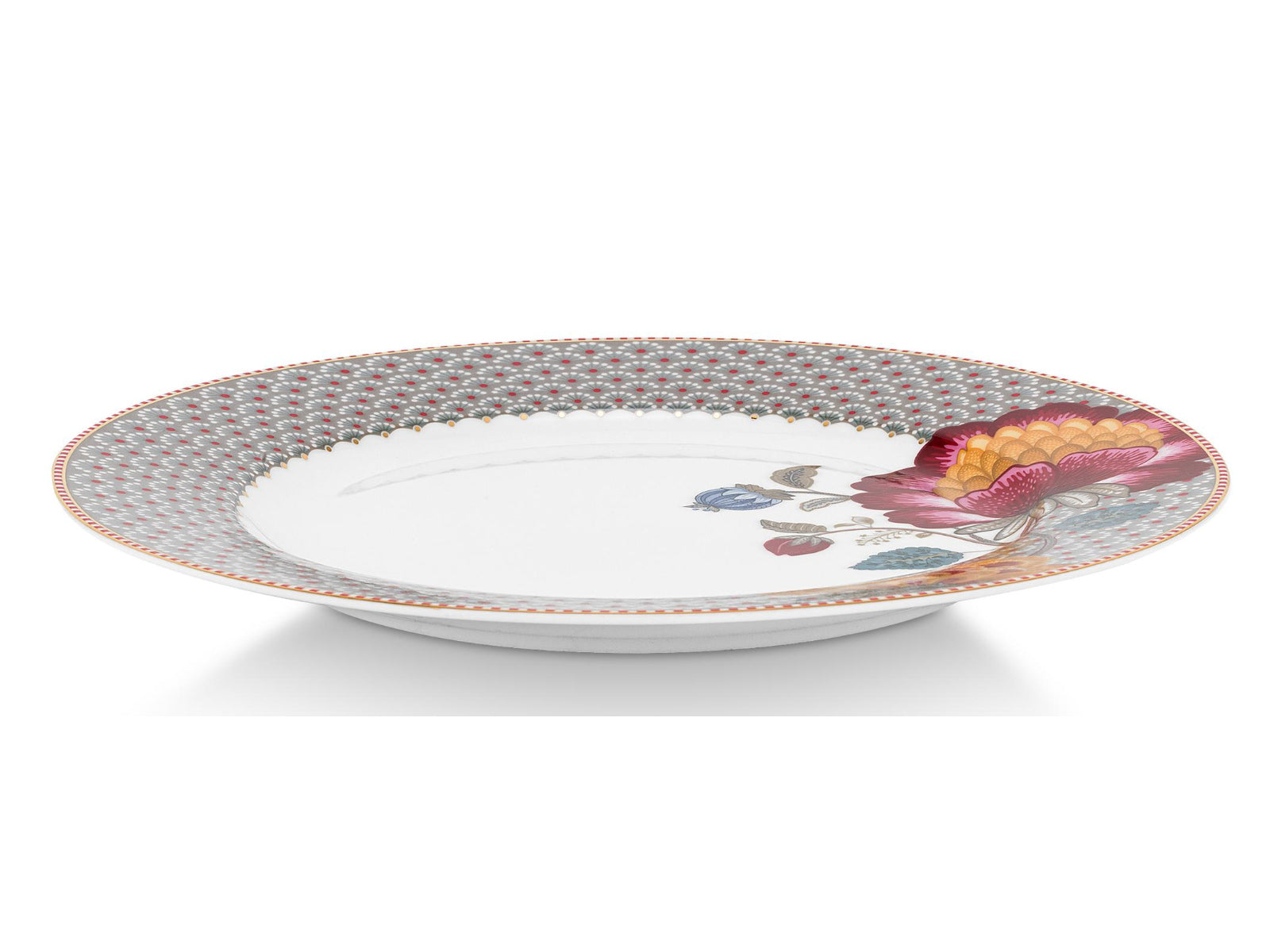 PIP STUDIO Blooming Tales Khaki Frühstücksteller 23cm Freisteller2