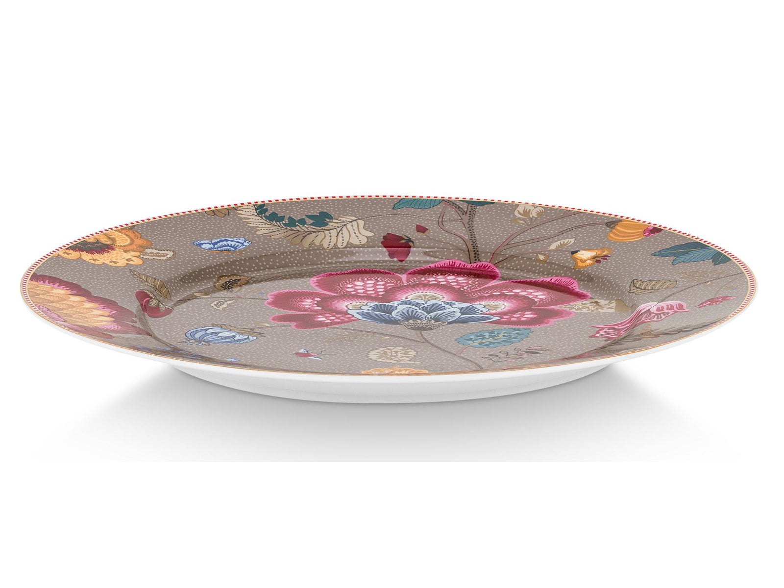 PIP STUDIO Blooming Tales Fantasy Khaki Platzteller 32cm Freisteller2