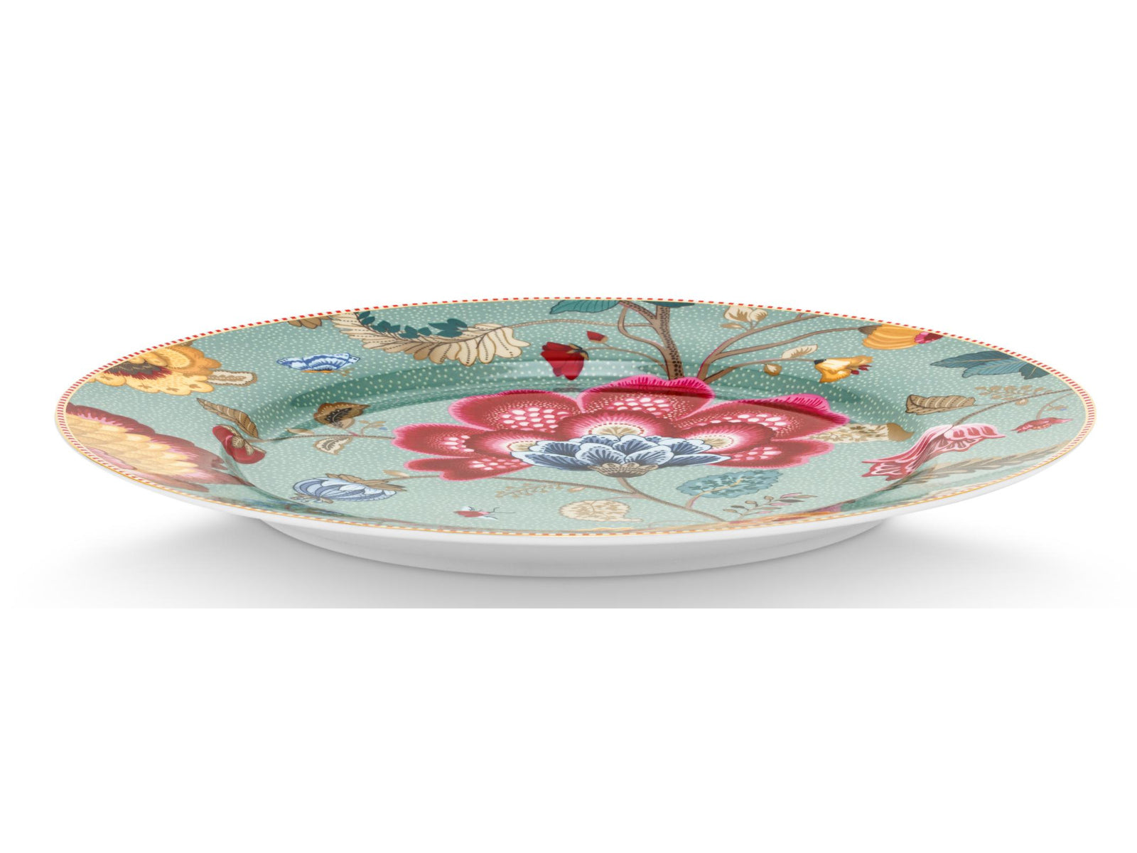 PIP STUDIO Blooming Tales Fantasy Blue Platzteller 32cm Freisteller2