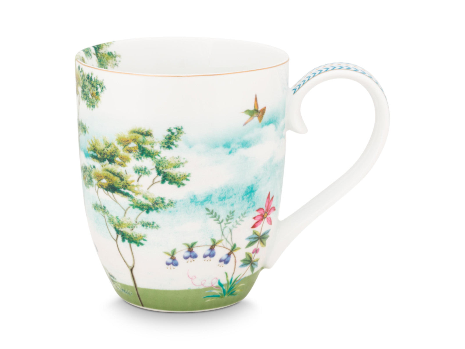 PIP STUDIO Jolie Heron Becher XL 450ml Set2 Freisteller 2