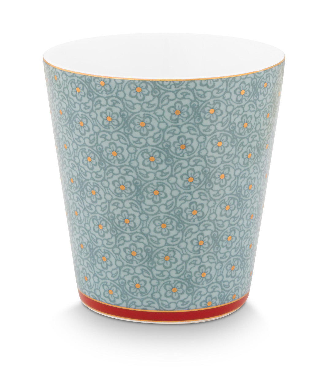 PIP STUDIO Flower Festival Oriental Geschenkset Becher ohne Henkel blau 0,23l Freisteller