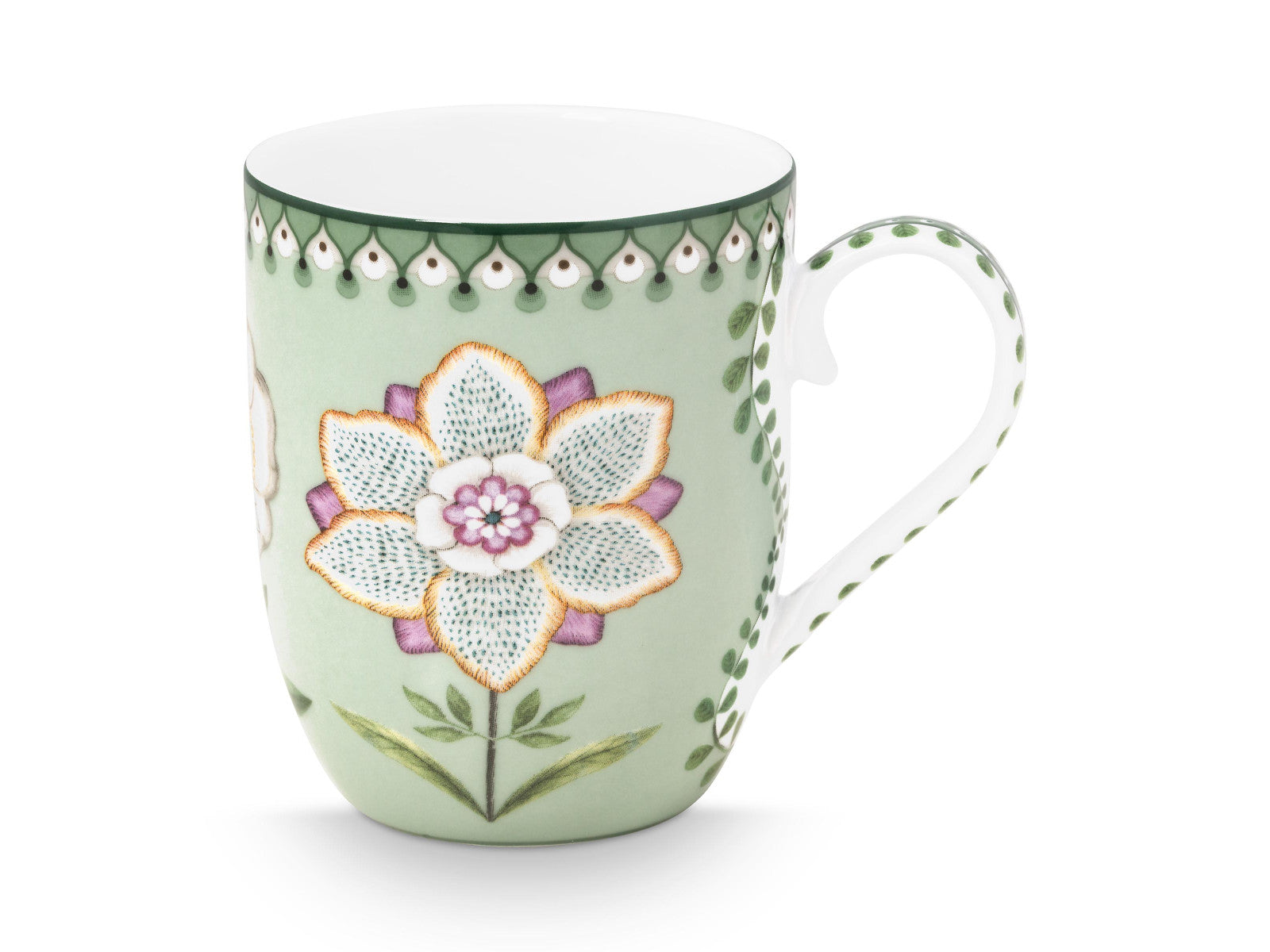 PIP STUDIO Lily&Lotus Light Green Becher Small 145ml Freisteller 1