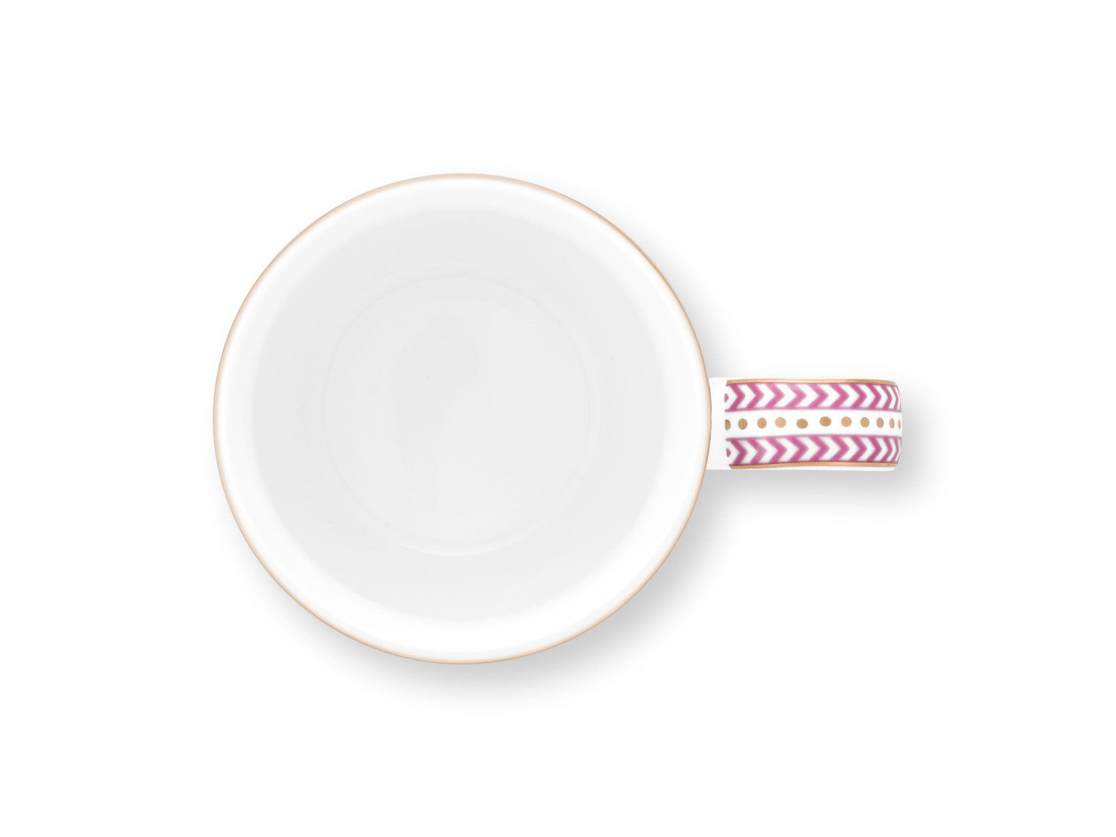 PIP STUDIO Jolie Dots Gold Pink Becher Small 145ml Freisteller 3