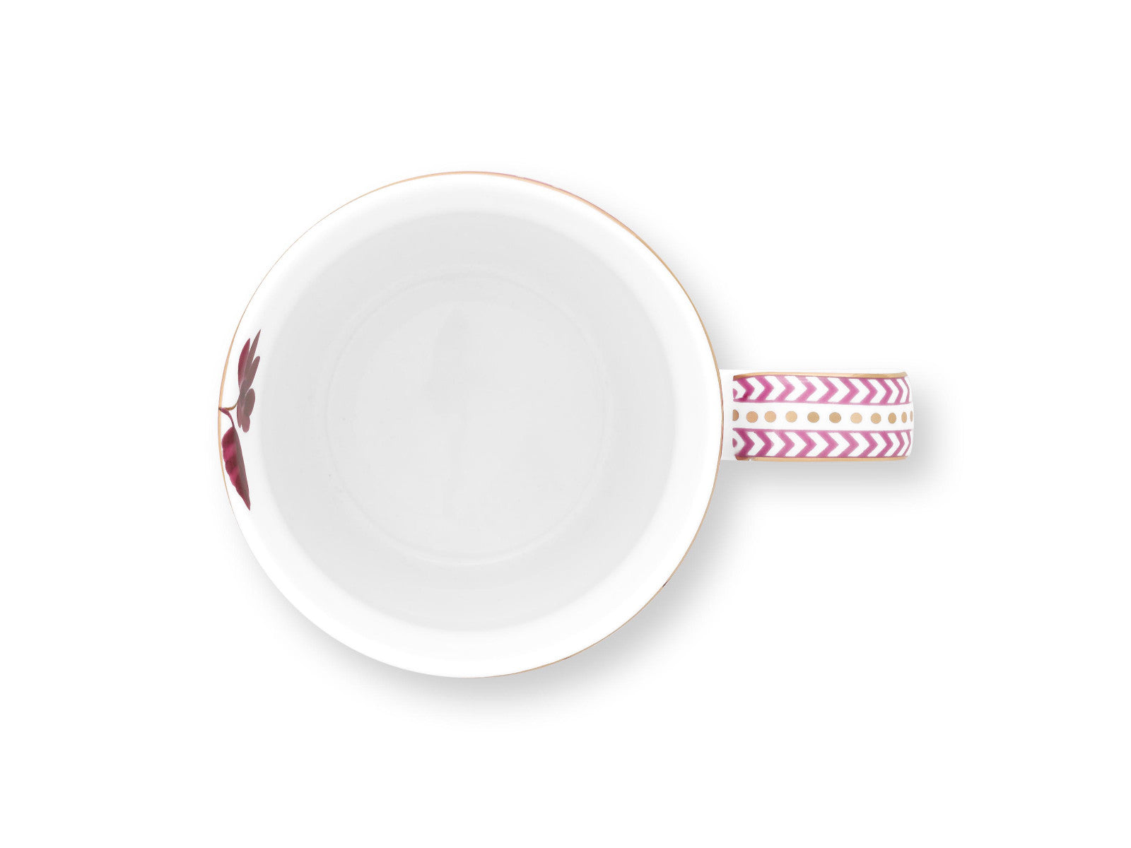 PIP STUDIO Jolie Flowers Pink Becher Small 145ml Freisteller 3