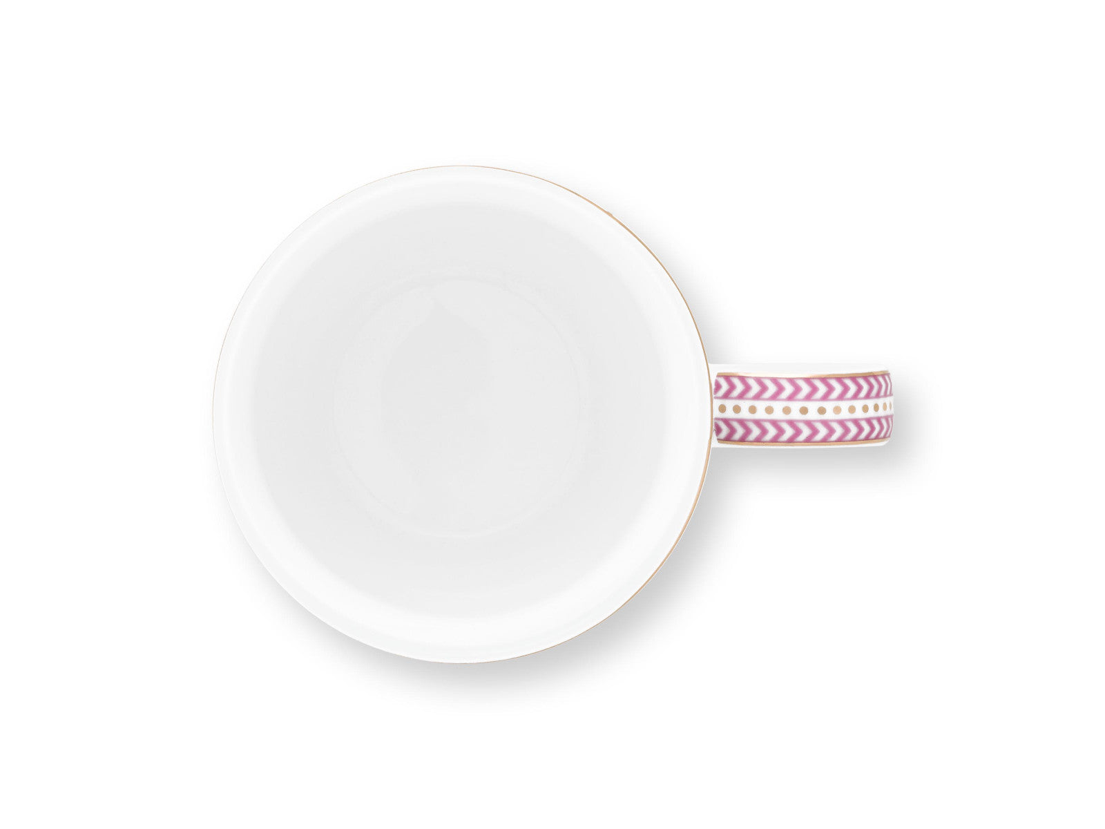 PIP STUDIO Jolie Dots Gold Pink Becher Large 350ml Freisteller 3