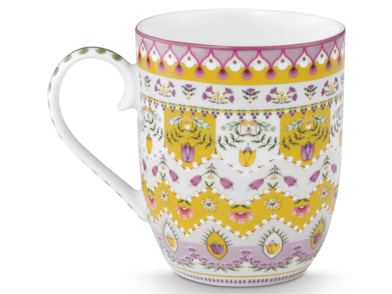 PIP STUDIO Lily&Lotus Moon Delight Yellow Small Henkelbecher 0,2l Freisteller2