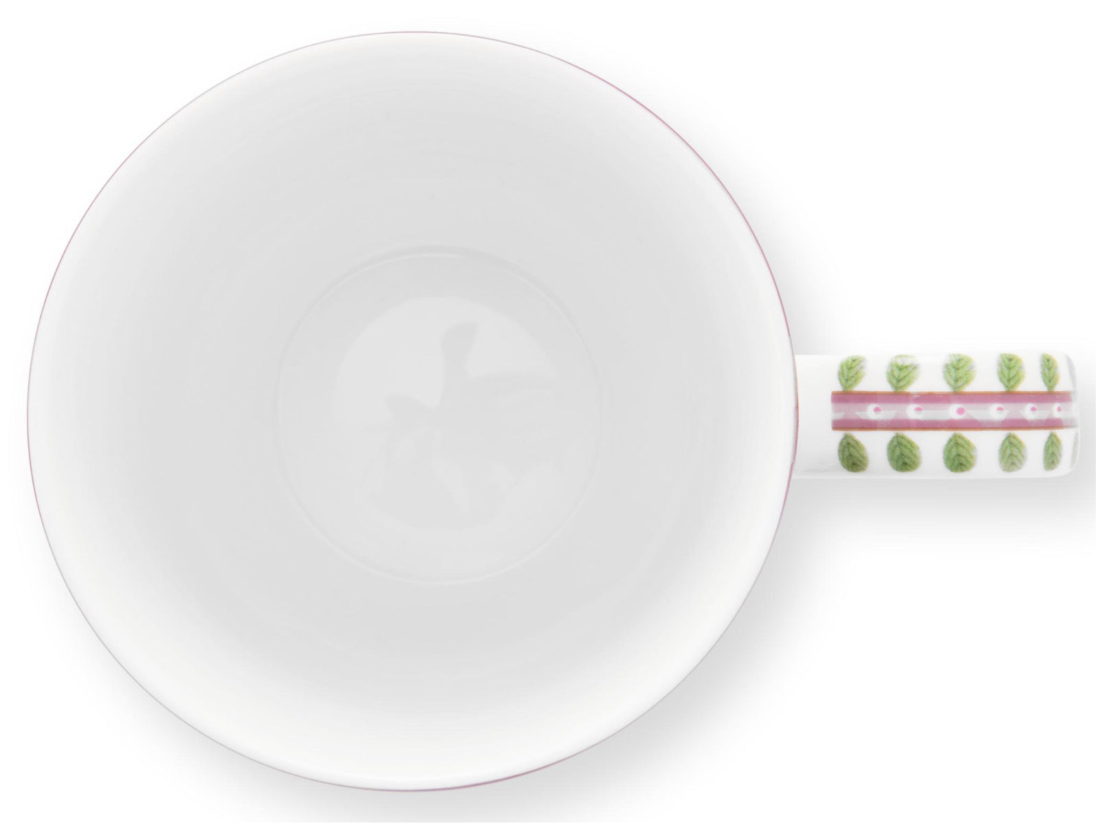 PIP STUDIO Lily&Lotus Yellow Large Henkelbecher 0,365l Freisteller3