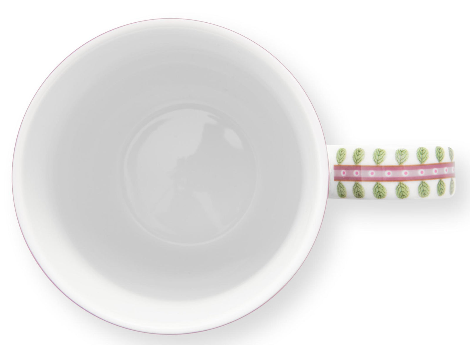 PIP STUDIO Lily&Lotus Yellow Henkelbecher XL 0,45l Freisteller3