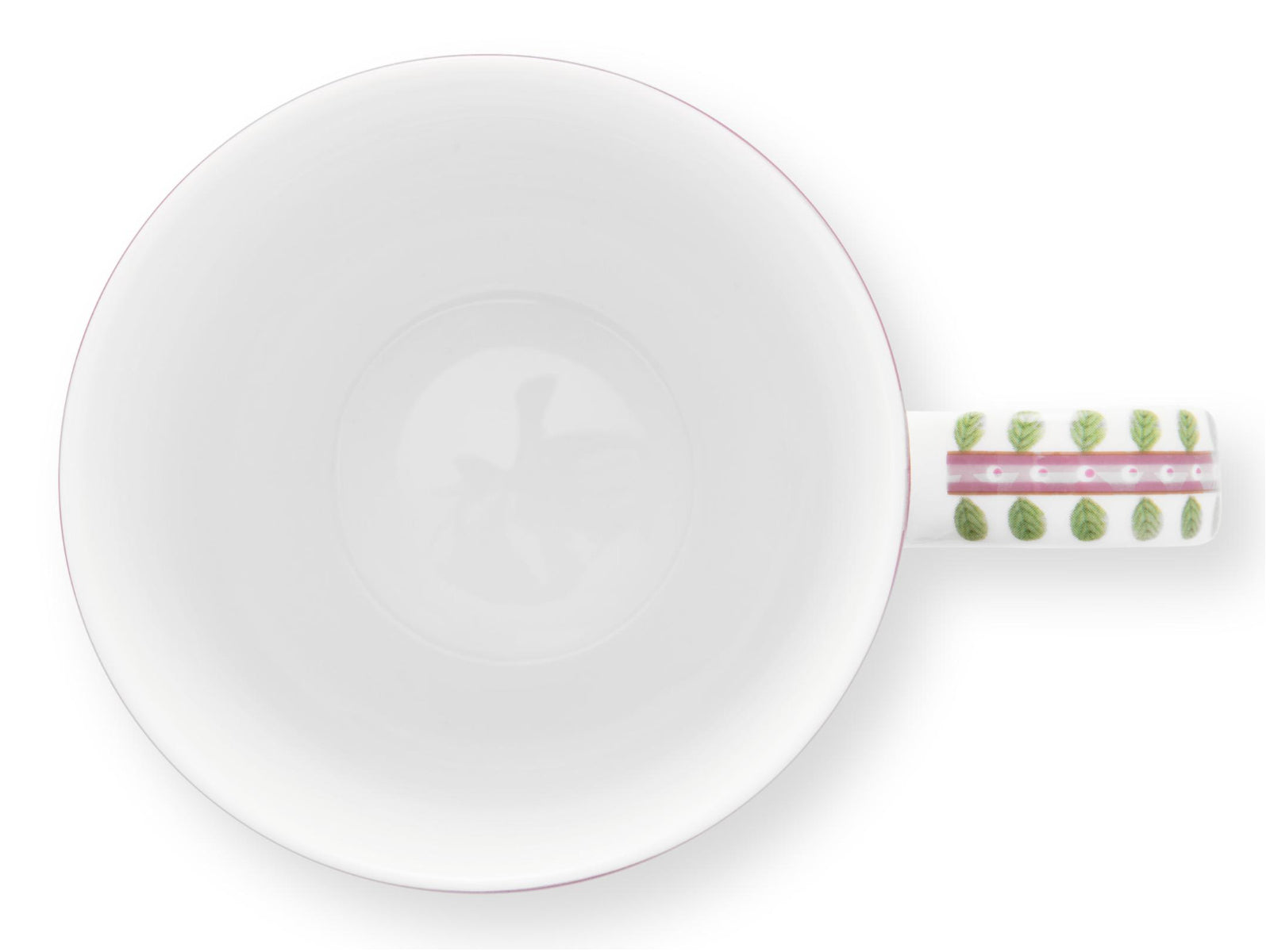 PIP STUDIO Lily&Lotus Yellow Henkelbecher Large 0,365l Set2 Freisteller5