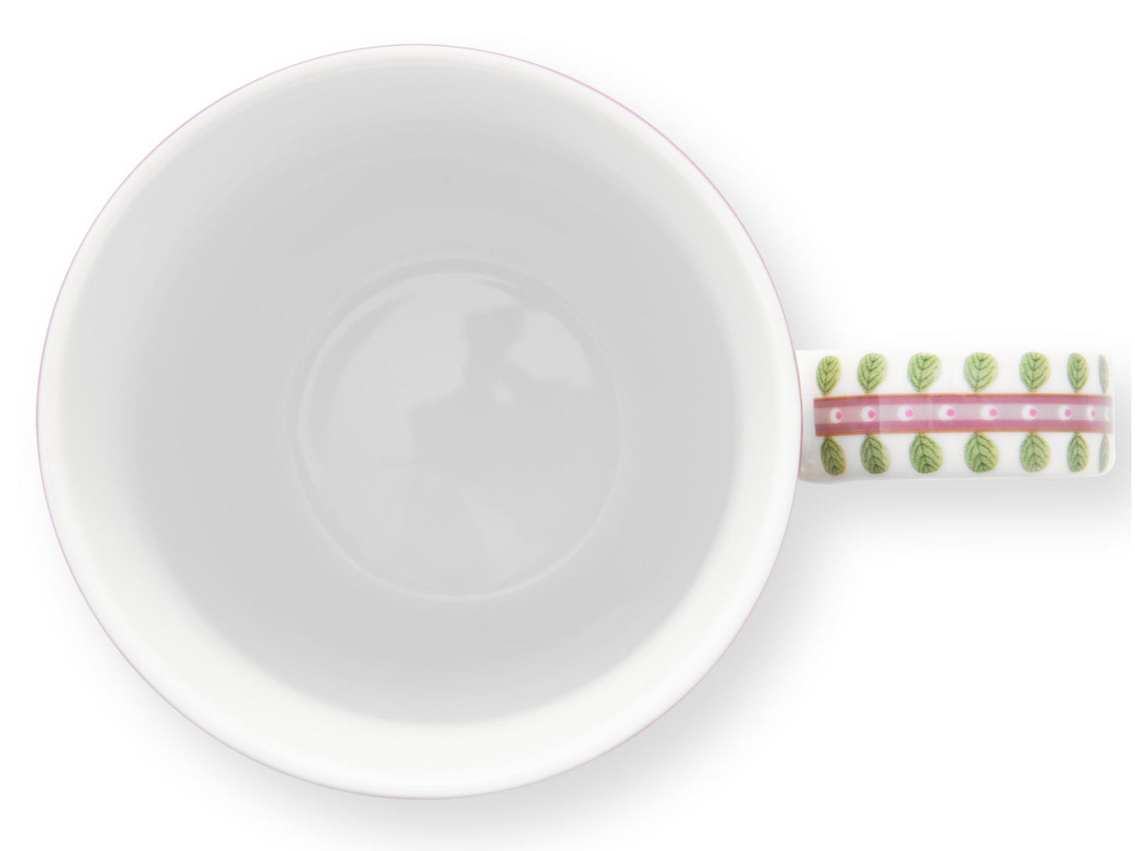 PIP STUDIO Lily&Lotus Yellow Henkelbecher XL 0,45l Set2 Freisteller8