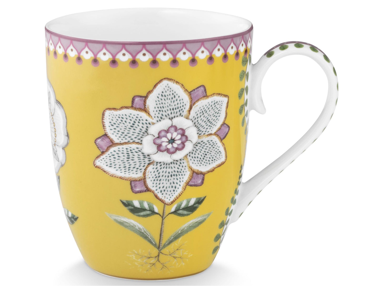 PIP STUDIO Lily&Lotus Yellow Teeset für eine Person 0,365l Freisteller4