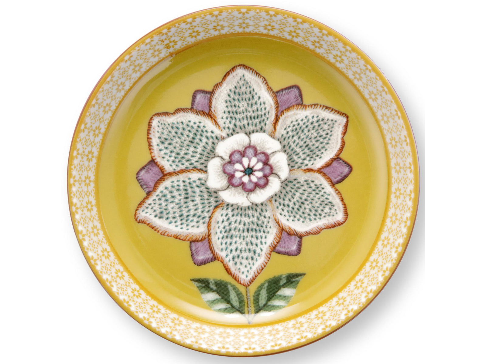 PIP STUDIO Lily&Lotus Yellow Teeset für eine Person 0,365l Freisteller9