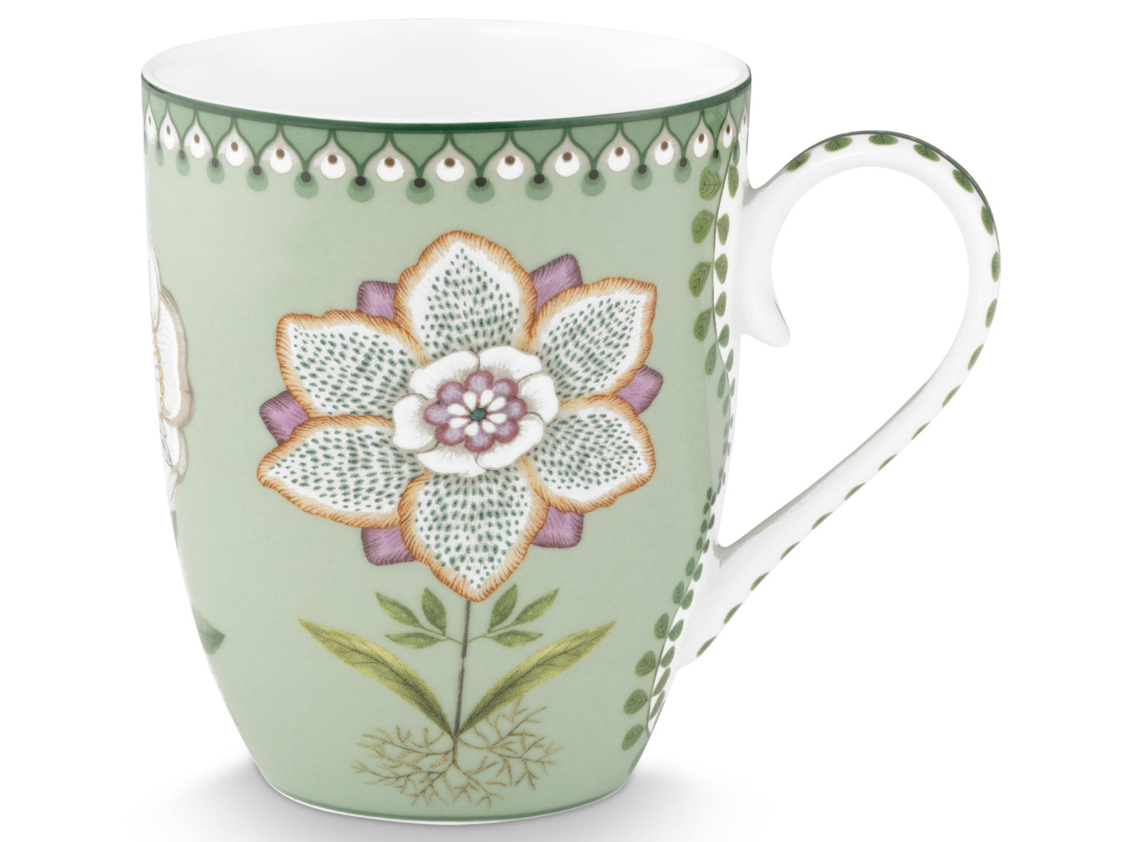 PIP STUDIO Lily&Lotus Light Green Teeset für eine Person 0,365l Freisteller4