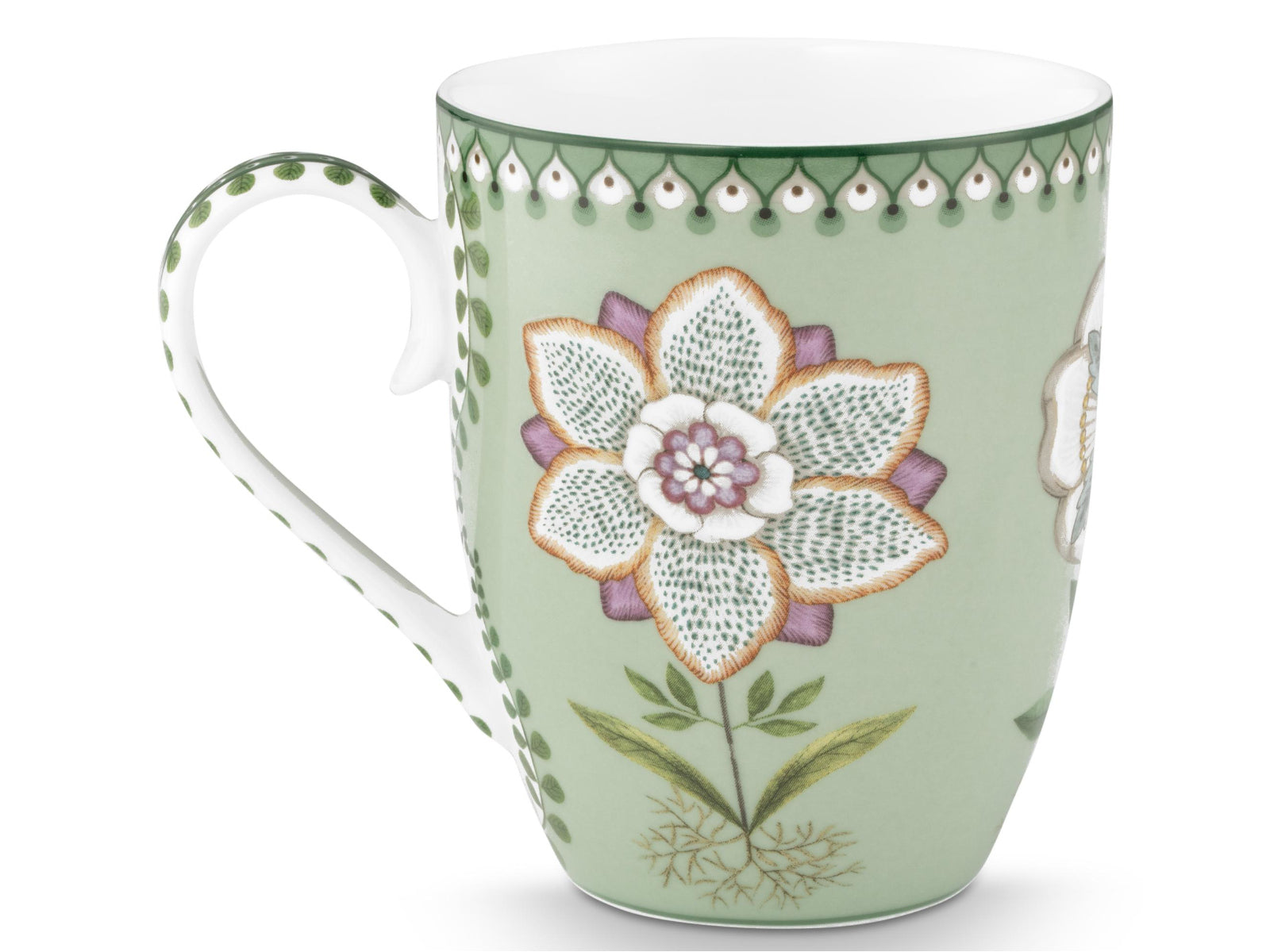 PIP STUDIO Lily&Lotus Light Green Teeset für eine Person 0,365l Freisteller5