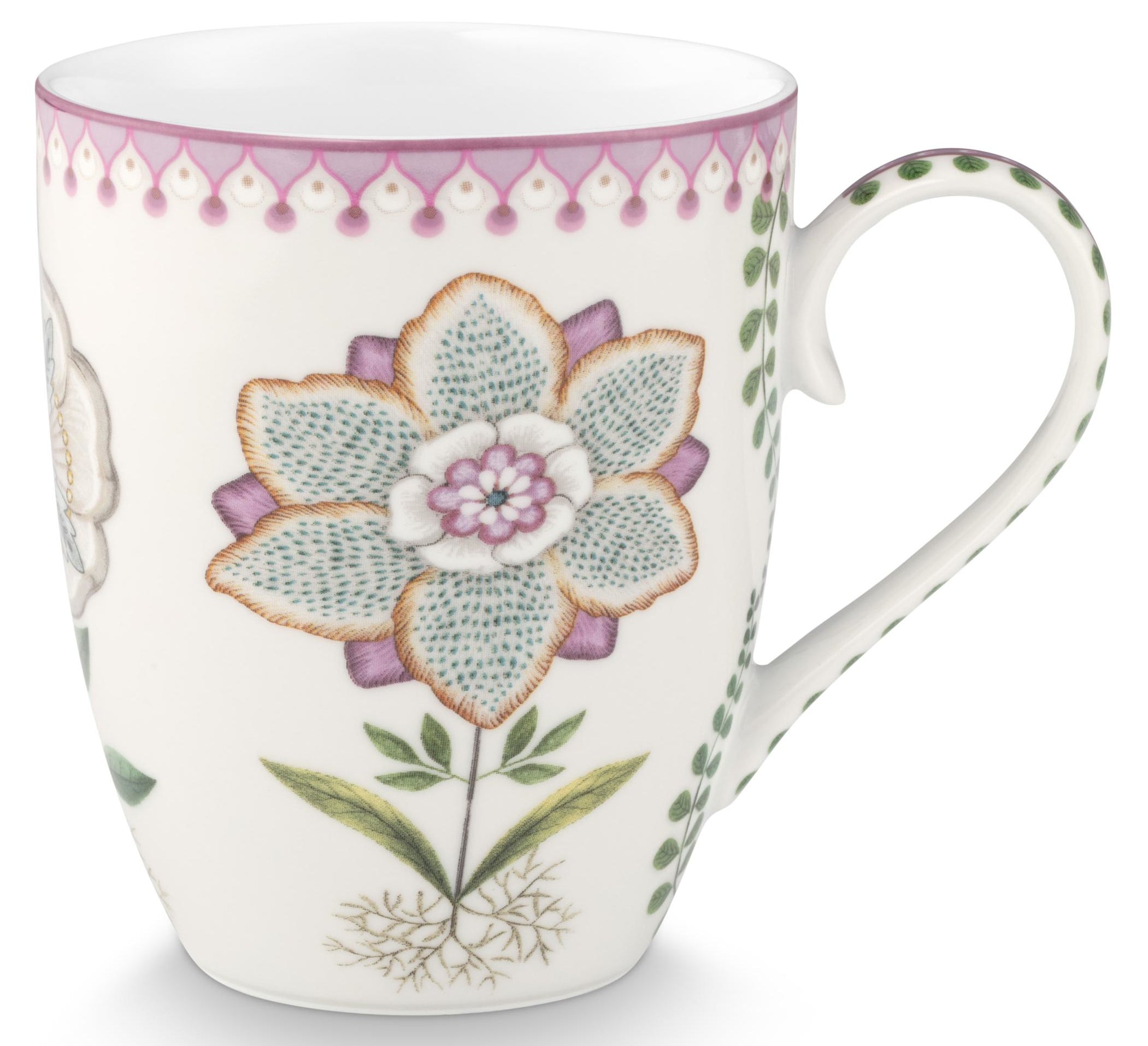 PIP STUDIO Lily&Lotus Off White Teeset für eine Person 0,365l Freisteller4