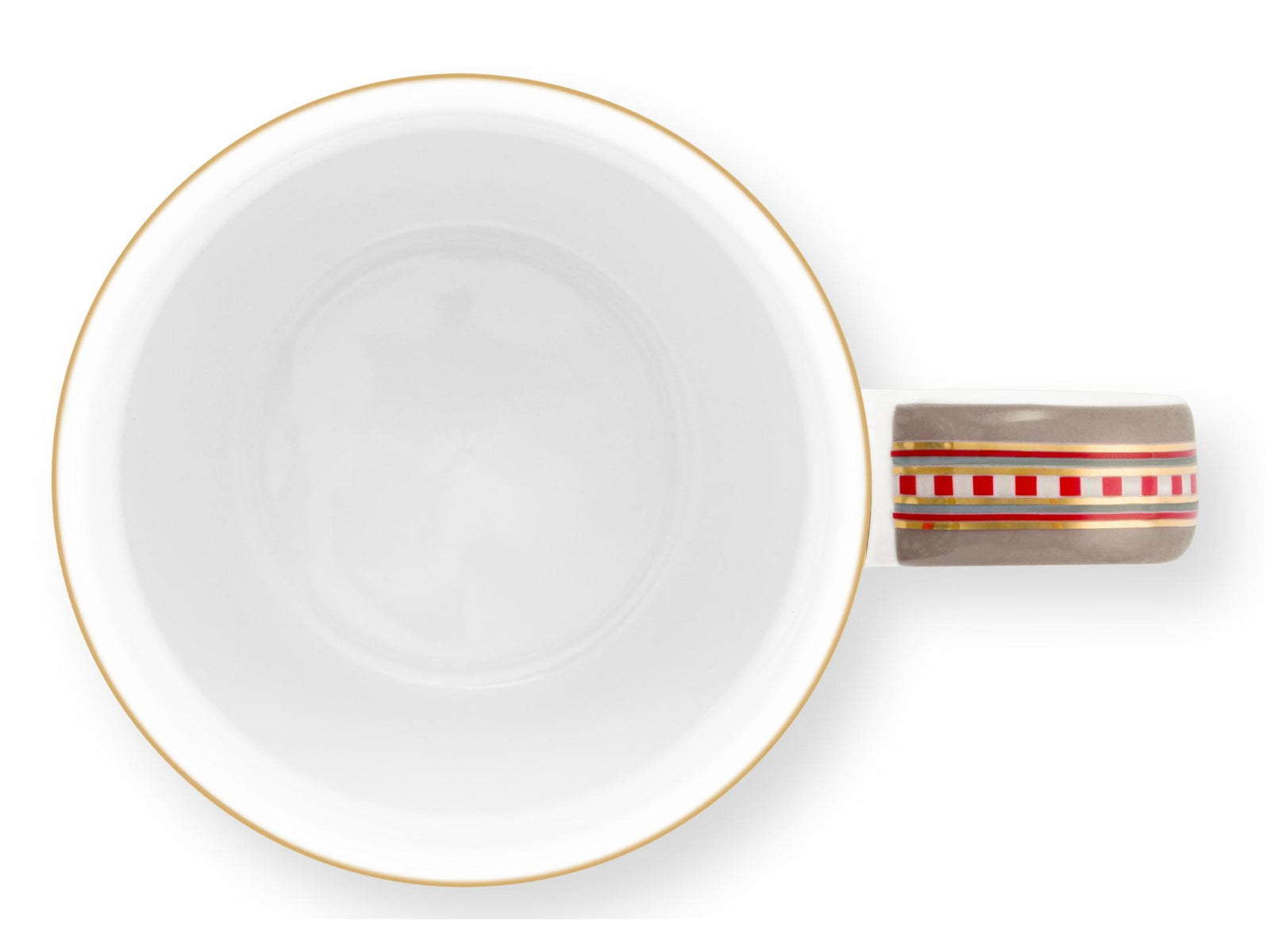 PIP STUDIO Blooming Tales Khaki Small Henkelbecher 0,2l Freisteller2