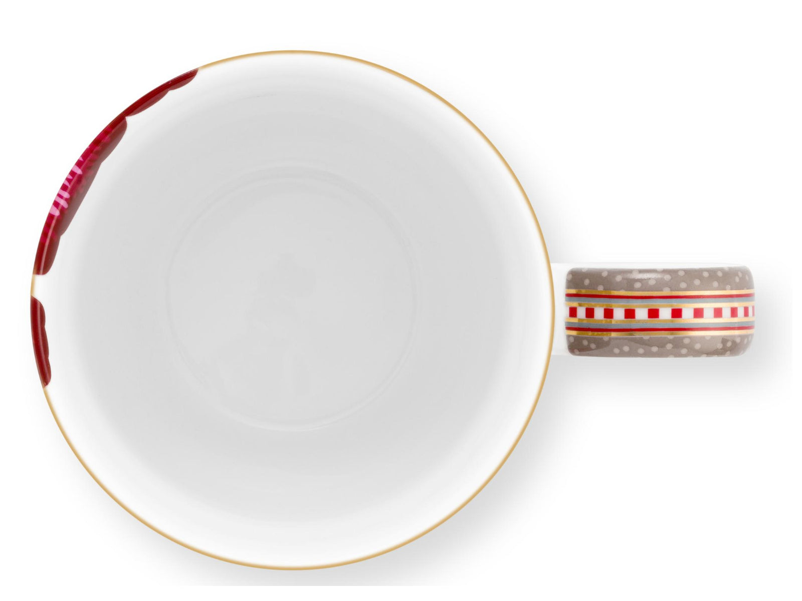 PIP STUDIO Blooming Tales Fantasy Khaki Henkelbecher Large 0,365l Freisteller3