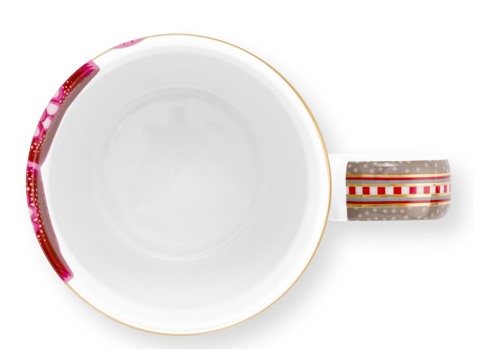 PIP STUDIO Blooming Tales Fantasy Khaki Small Henkelbecher 0,2l Set2 Freisteller5