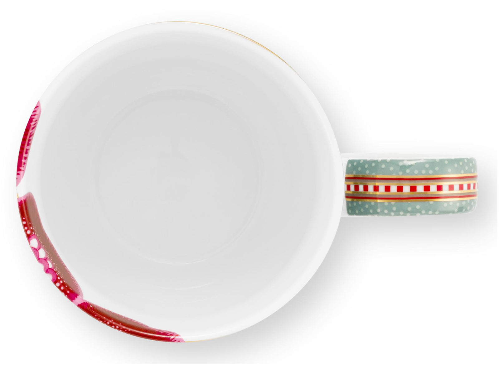 PIP STUDIO Blooming Tales Fantasy Blue Henkelbecher XL 0,45l Freisteller3