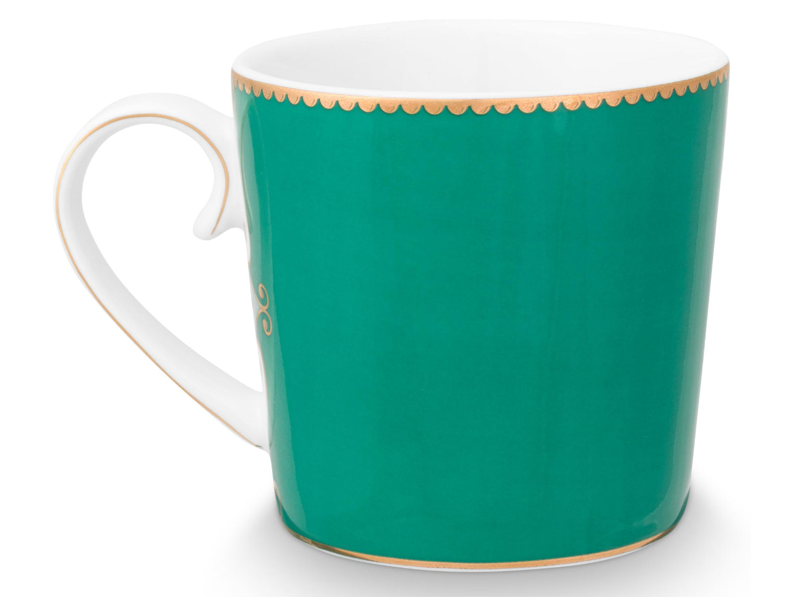 PIP STUDIO Love Birds Medallion Emerald Henkelbecher Small 0,15l Set2 Freisteller4