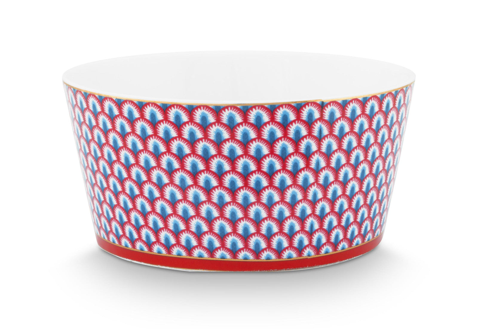 PIP STUDIO Flower Festival Oriental Geschenkset Schalen blau 12cm Freisteller