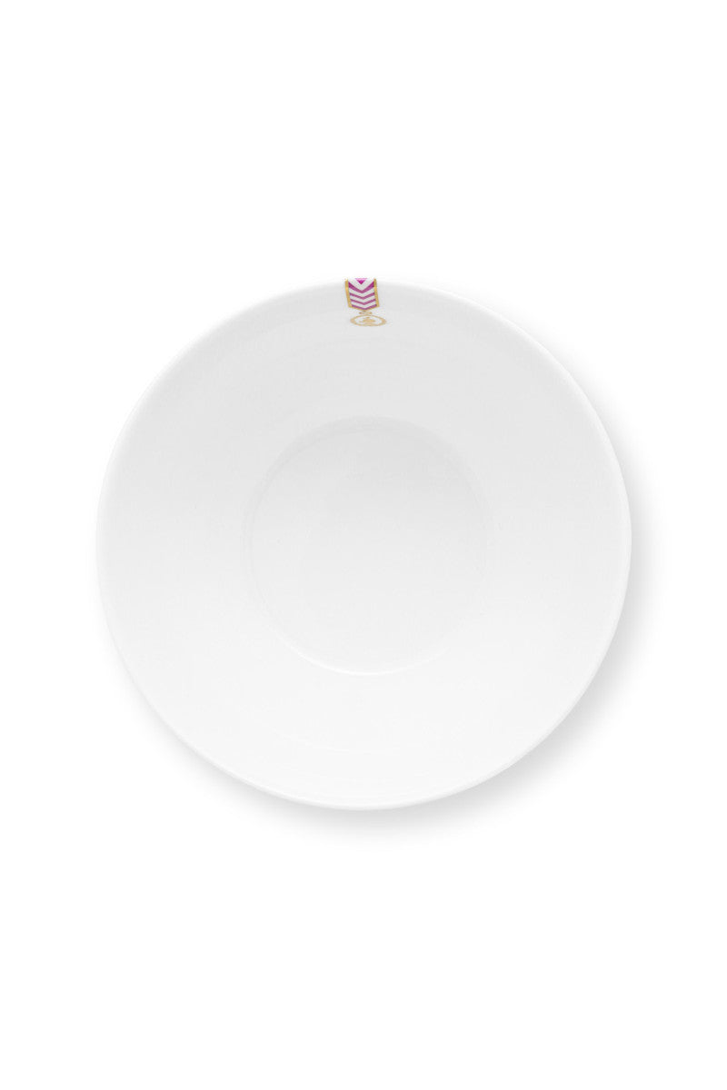 PIP STUDIO Chique Bowl Stripes gelb 15,5cm - Produktbild 3