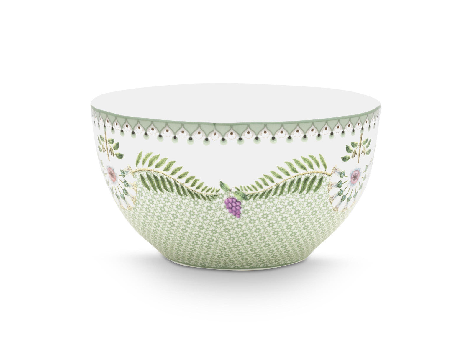 PIP STUDIO Lily&Lotus Tiles Light Green Bowl 15cm Freisteller 1