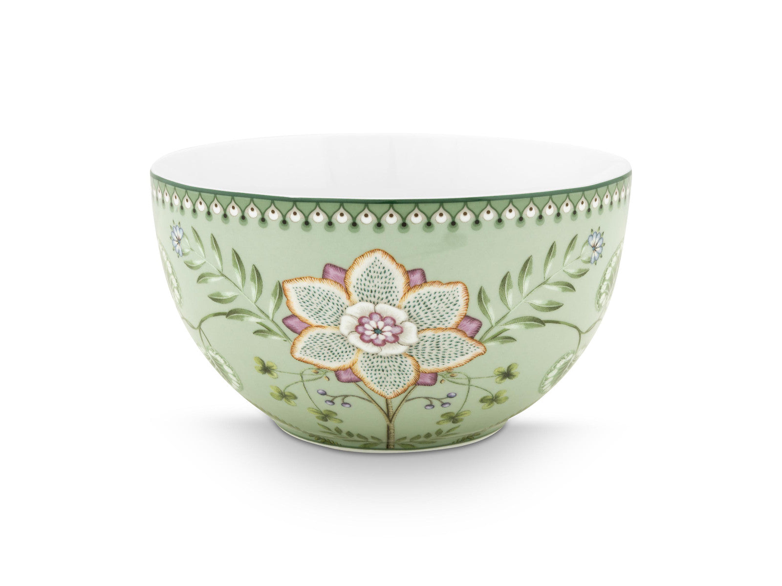PIP STUDIO Lily&Lotus Light Green Bowl 18cm Freisteller 1