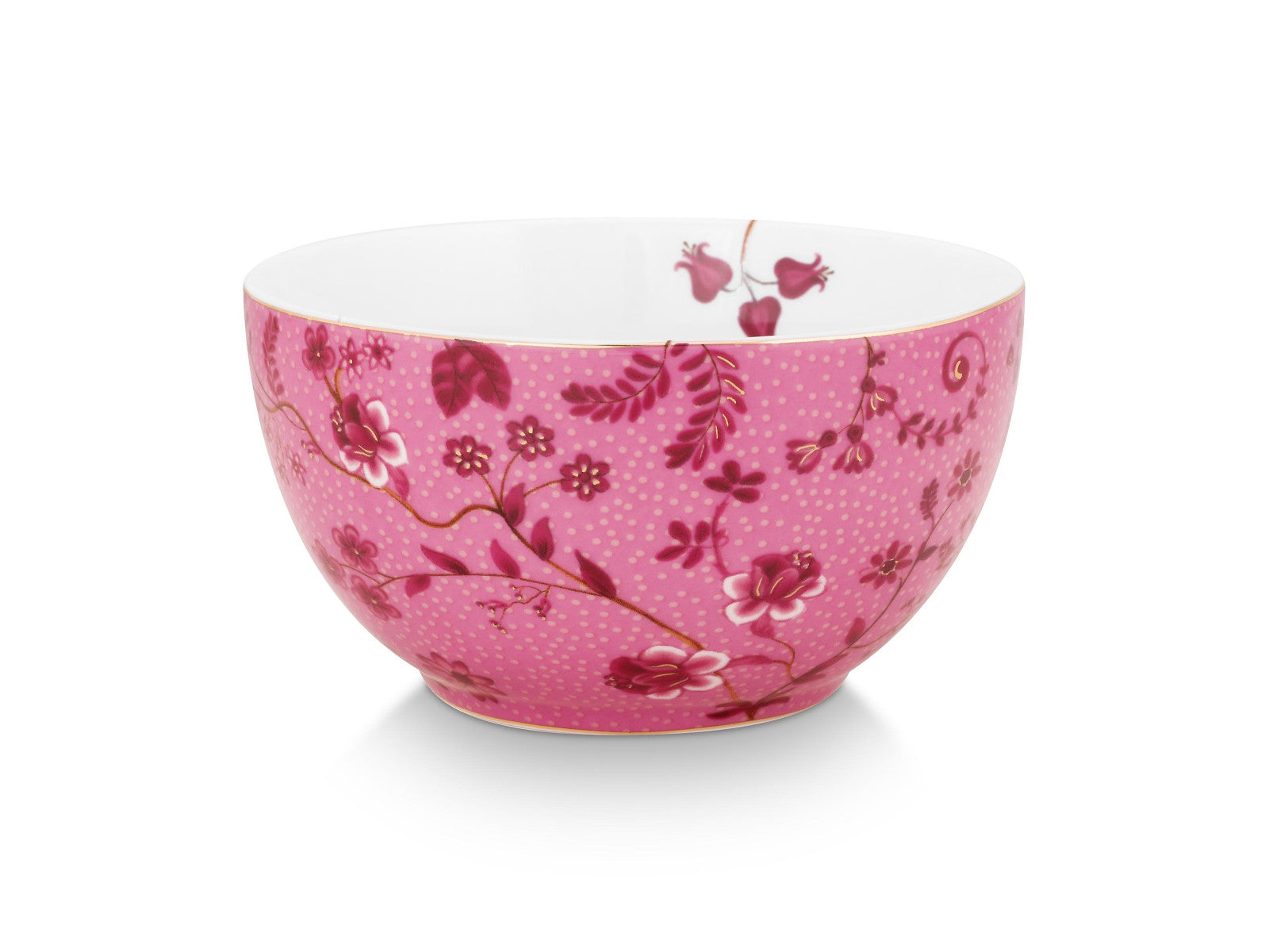 PIP STUDIO Jolie Flowers Pink Bowl 12cm Freisteller 1
