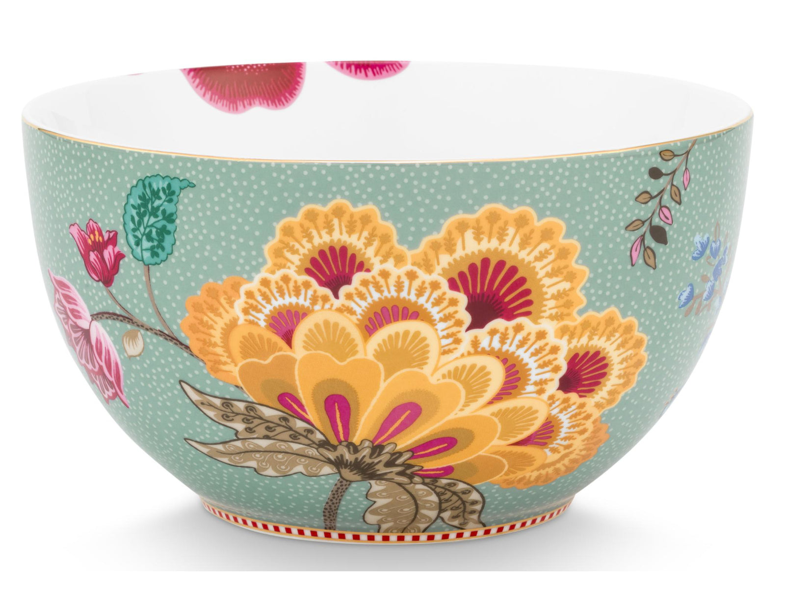 PIP STUDIO Blooming Tales Fantasy Blue Bowl 18cm Freisteller1
