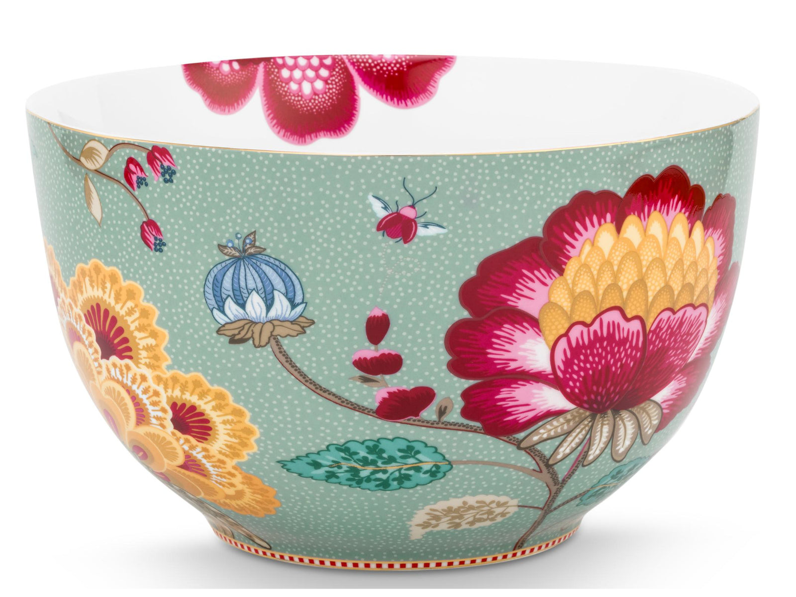 PIP STUDIO Blooming Tales Fantasy Blue Bowl 23cm Freisteller1