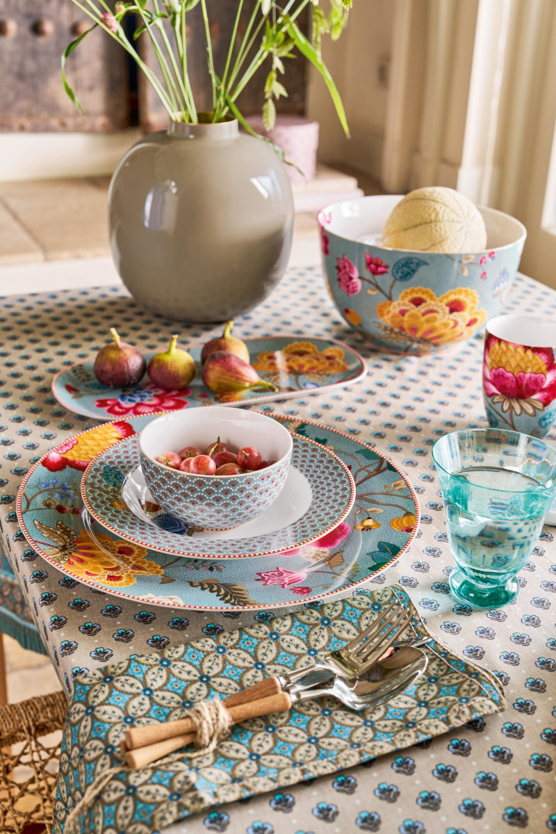 PIP STUDIO Blooming Tales Fantasy Blue Bowl 23cm Lifestyle2