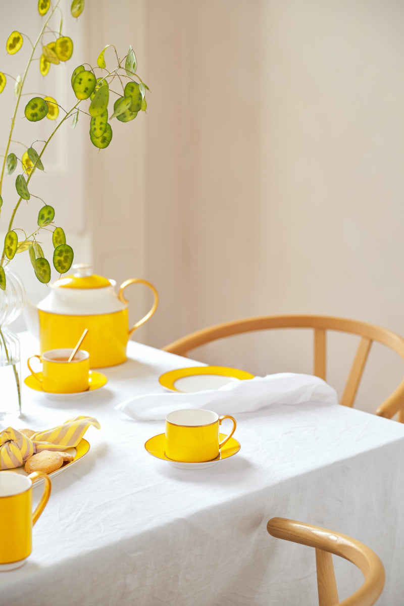 PIP STUDIO Chique Espressotasse m.U. gold-gelb 120ml