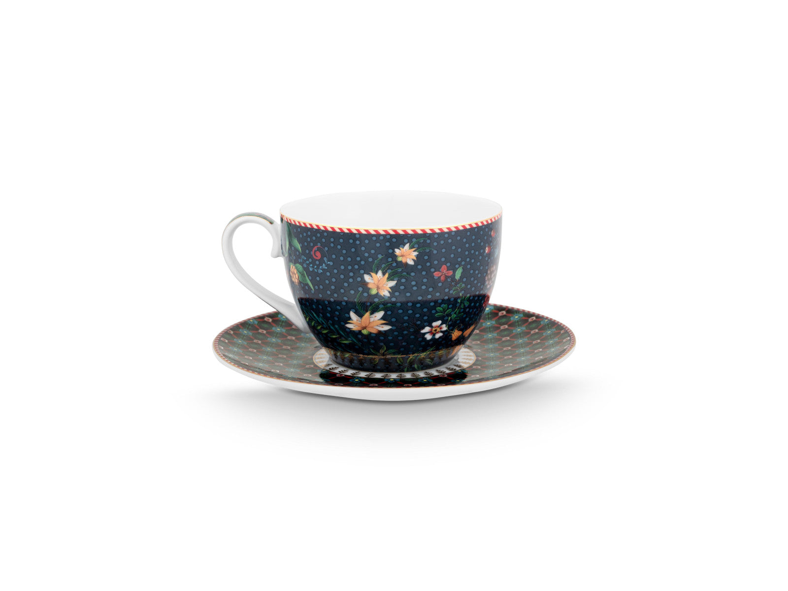 PIP STUDIO Berry Blues Kaffeetasse m.U. blau 280ml Freisteller 2