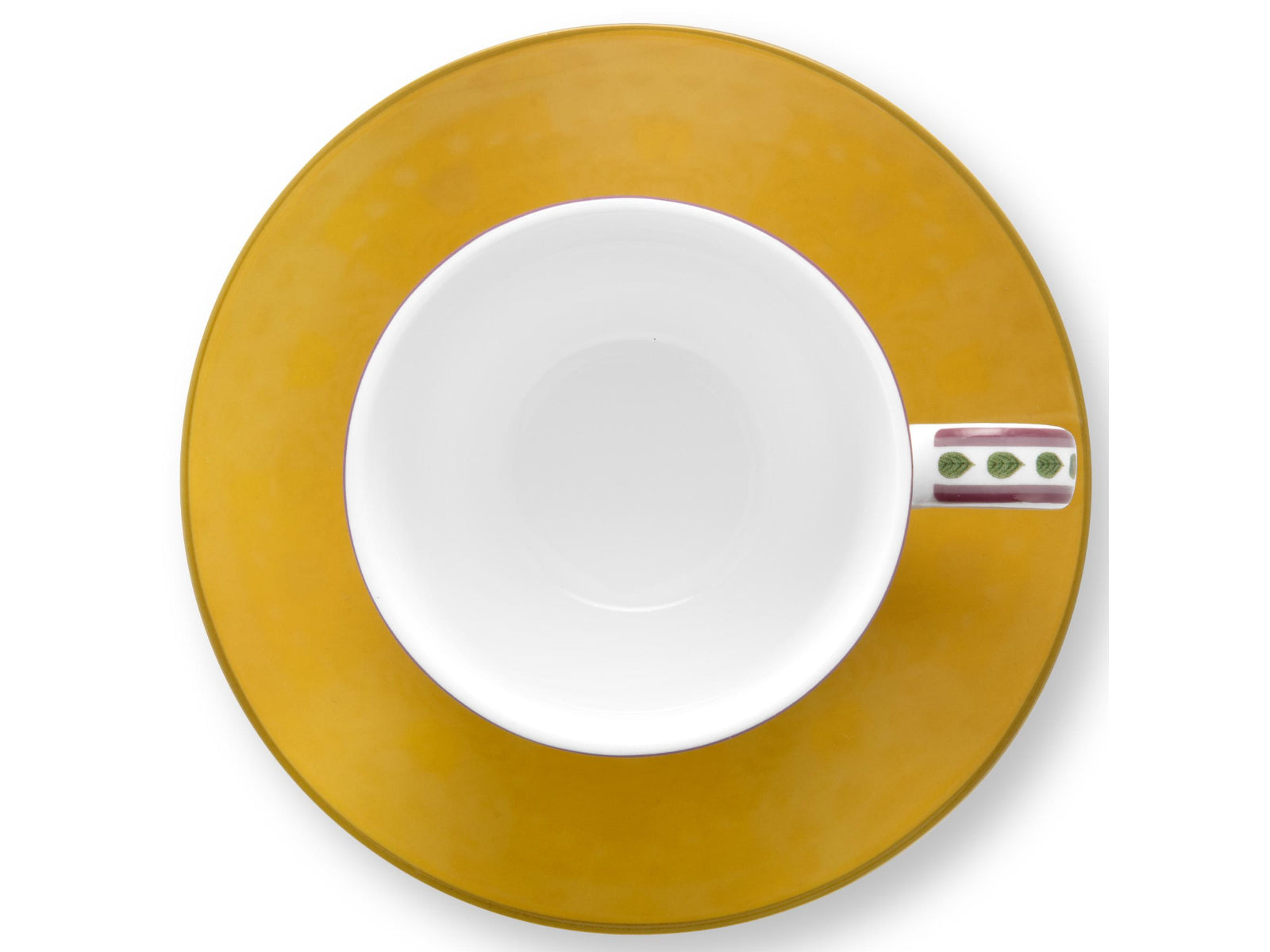 PIP STUDIO Lily&Lotus Moon Delight Yellow Espressotasse mit Untertasse 0,12l Freisteller3