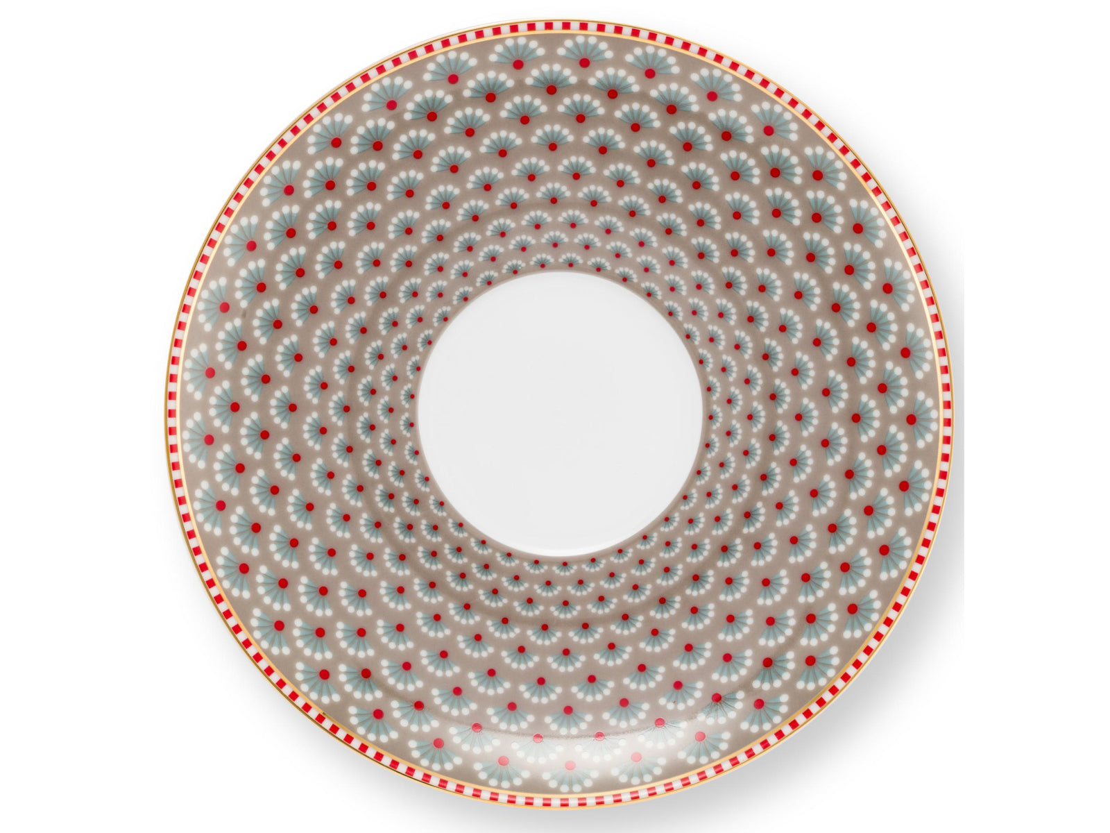 PIP STUDIO Blooming Tales Fantasy Khaki Tasse mit Untertasse 0,3l Set2 Freisteller6