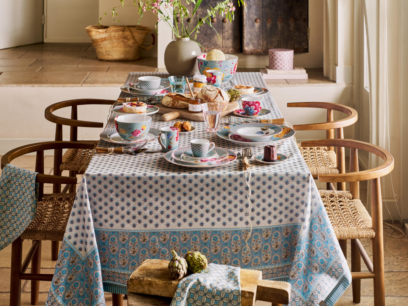 PIP STUDIO Blooming Tales Blue Espressotasse mit Untertasse 0,12l - Produktbild 6