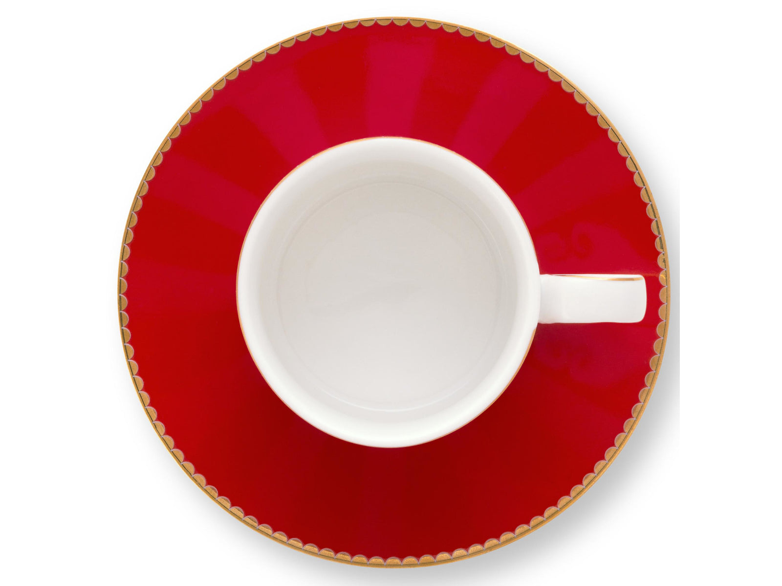 PIP STUDIO Love Birds Stripes Red-Pink Espressotasse mit Untertasse 0,125l Set2 Freisteller5