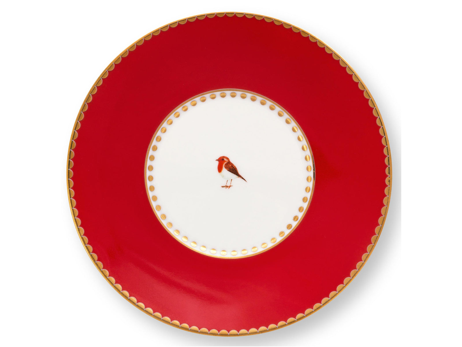 PIP STUDIO Love Birds Stripes Red-Pink Espressotasse mit Untertasse 0,125l Set2 Freisteller6