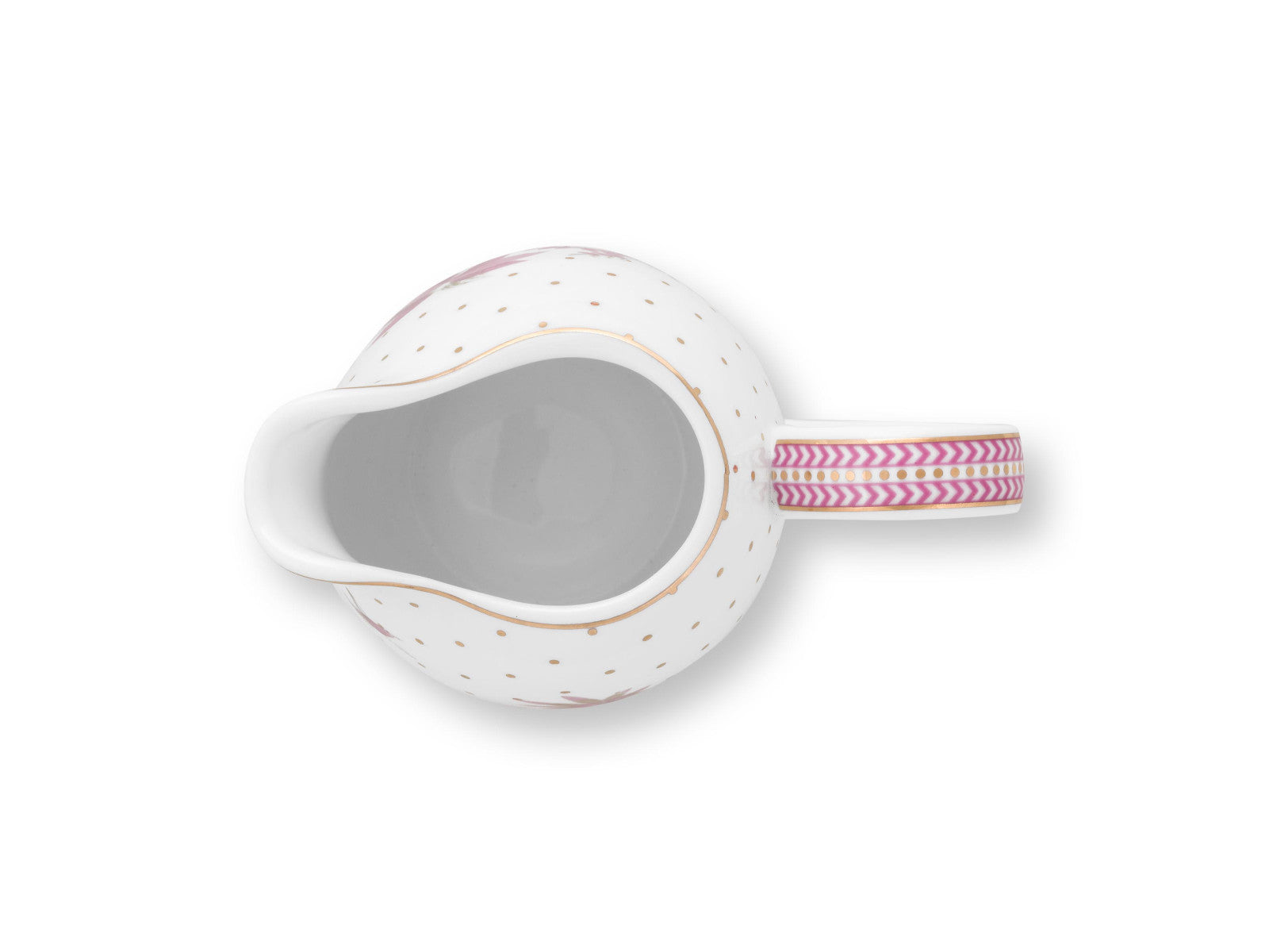 PIP STUDIO Jolie Dots Gold Pink Krug 250ml Freisteller 3