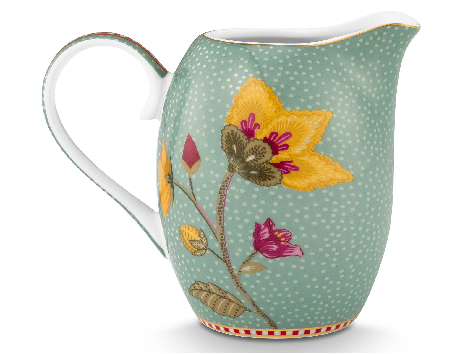 PIP STUDIO Blooming Tales Blue Krug Small 0,25l Freisteller2